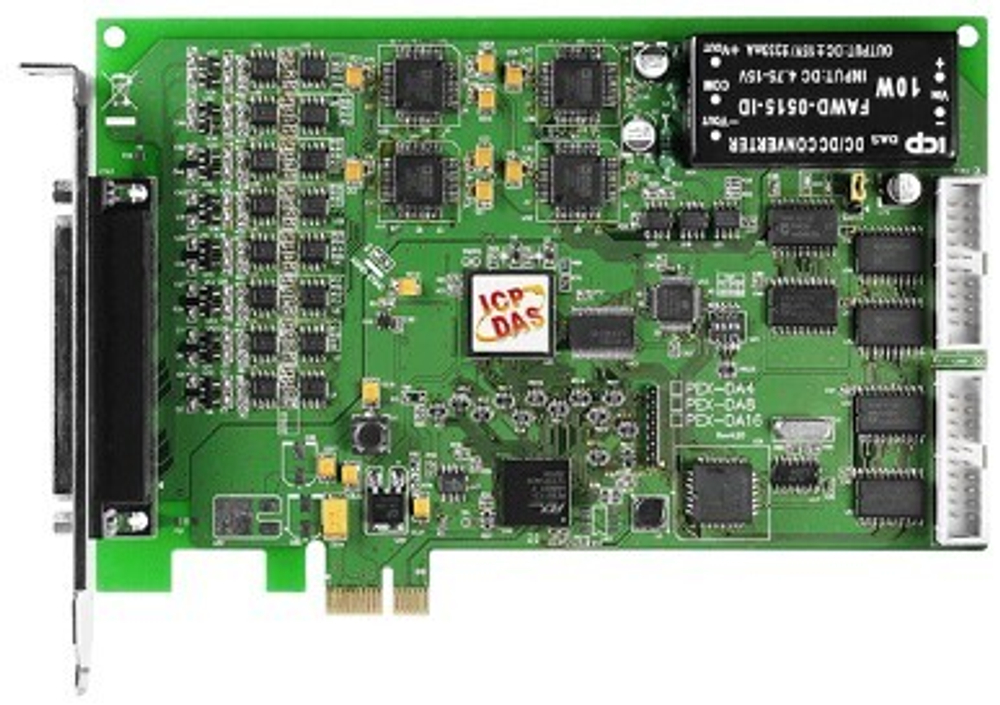 Плата  ICP DAS PEX-DA4