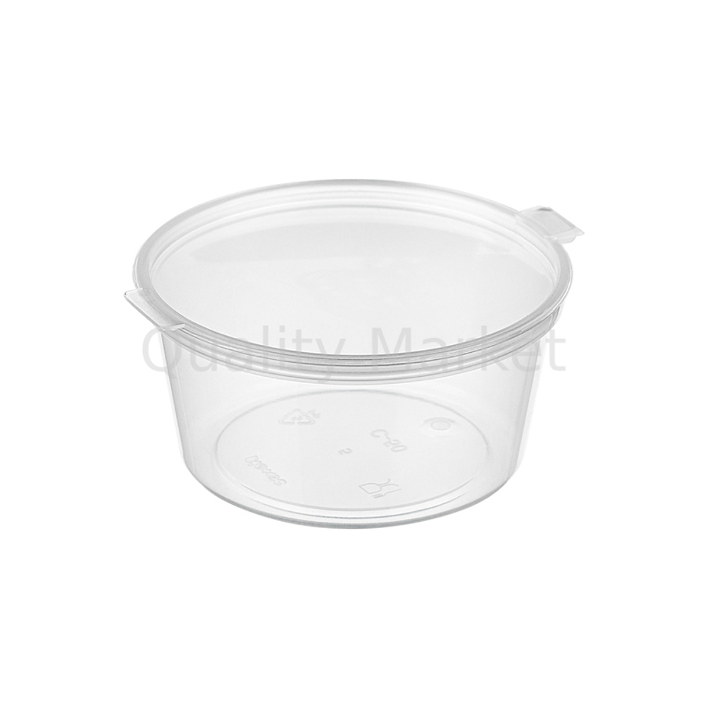 Соусница 50мл h-50мм прозр (1200шт/15уп/80шт) "Покров"