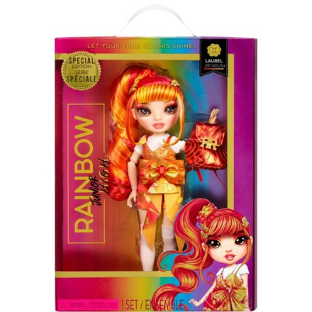 Rainbow High Junior - Модная кукла Лорел Де&#39;Виус (Оранжевый) 590446 / артикул   590446  / GTIN 035051590446