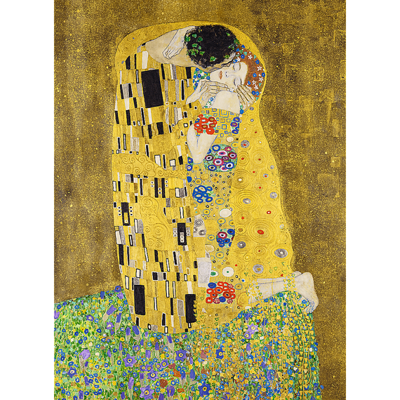Puzzles - "200 Wooden Puzzles" - The Kiss - Gustav Klimt_FSC Mix 70%