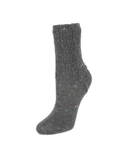 Пряжа Rellana Flotte Socke 4f. Tweed-Classic (1502/Серый агат)
