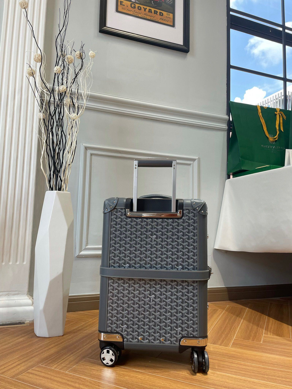Goyard Bourget PM Trolley Case