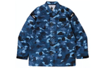 A Bathing Ape Gradation Camo Military Shirt Куртка