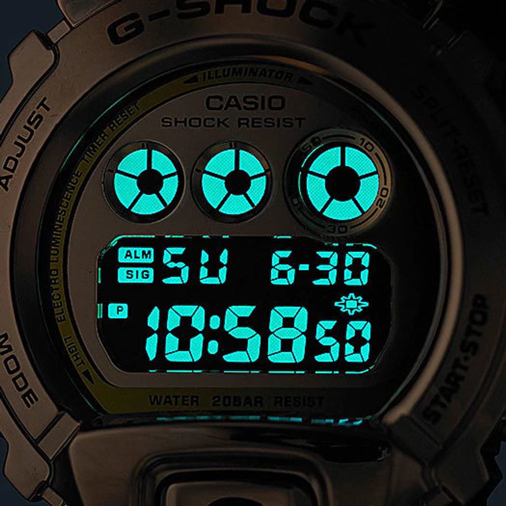 Японские наручные часы Casio G-SHOCK GM-6900G-9ER