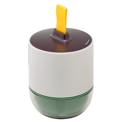 Супница 800мл Smart Solutions Meals светло-серая/зеленая