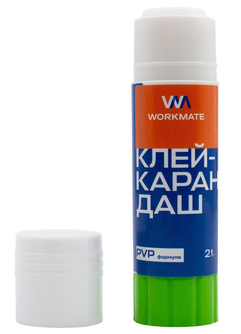 Клей-карандаш Workmate с улучшенной формулой PVP,  21 г