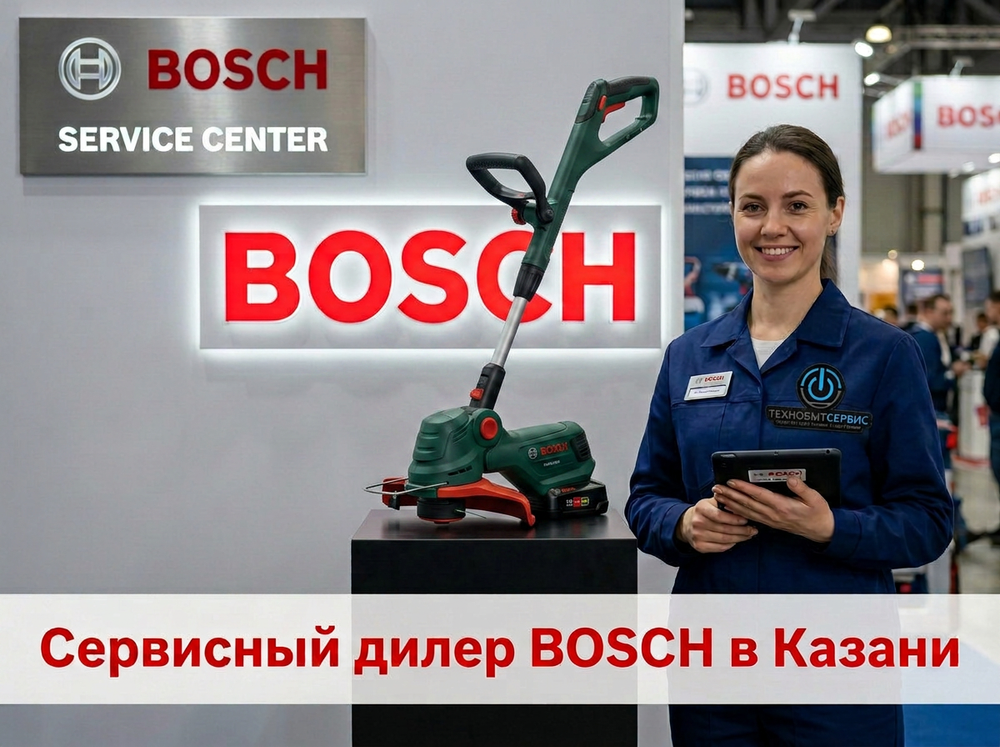 Ремонт триммера Bosch в Казани
