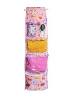 Кармашки для детского сада на липучке. Котики принт