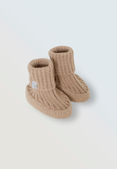 Пинетки вязаные Simple (бронза)