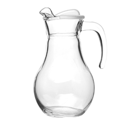 Кувшин с крышкой «Бистро»; стекло; 1л; D=81, H=213мм; прозр. Pasabahce