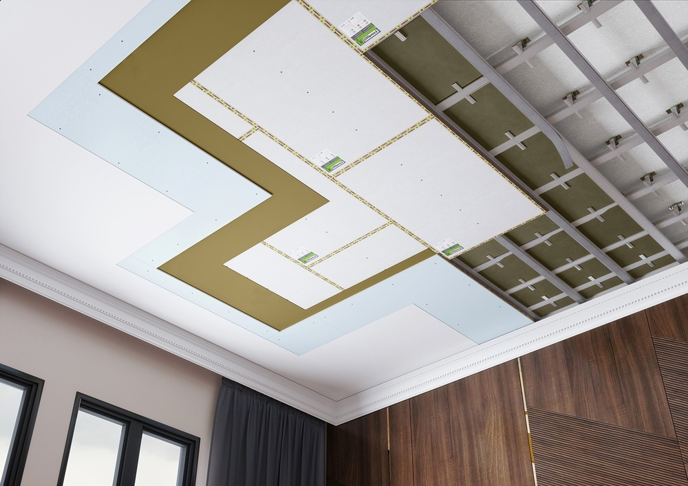 Плита звукопоглощающая SoundGuard ЭкоАкустик 80 1250х600х20мм (7,5 м2 в уп)