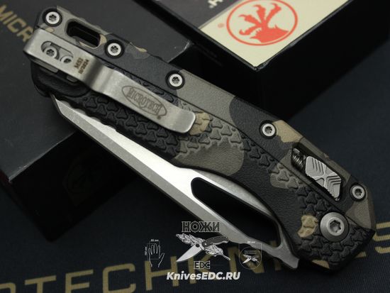 Нож Microtech MSI Ram-Lok S/E 210T-10APPMTC Polymer Tri-Grip Camo Apocalyptic