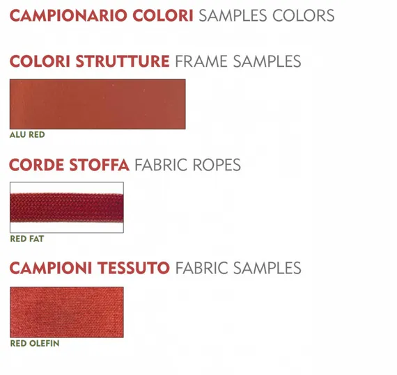 Стул плетеный Soho, красный