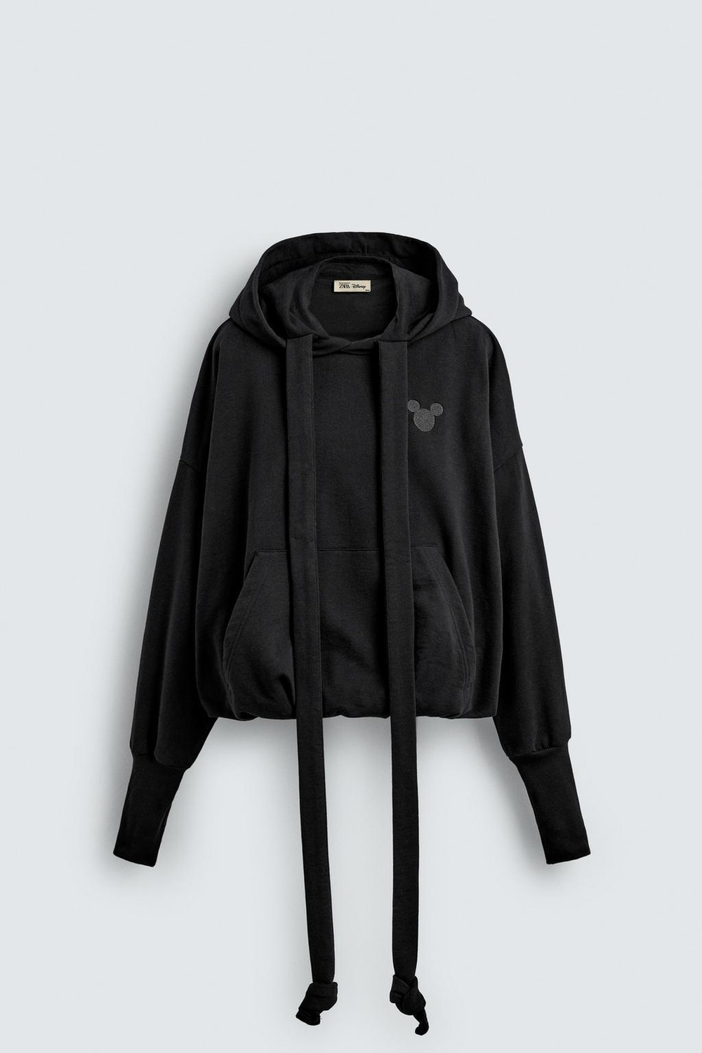 ZARA HARRY LAMBERT X DISNEY ТОЛСТОВКА С ВЫШИВКОЙ МИККИ, ЧЕРНЫЙ