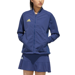 Женская теннисная куртка Adidas Women Streatch Woven Jacket - Blue