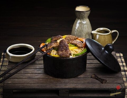 312. Яичная лапша с телятиной