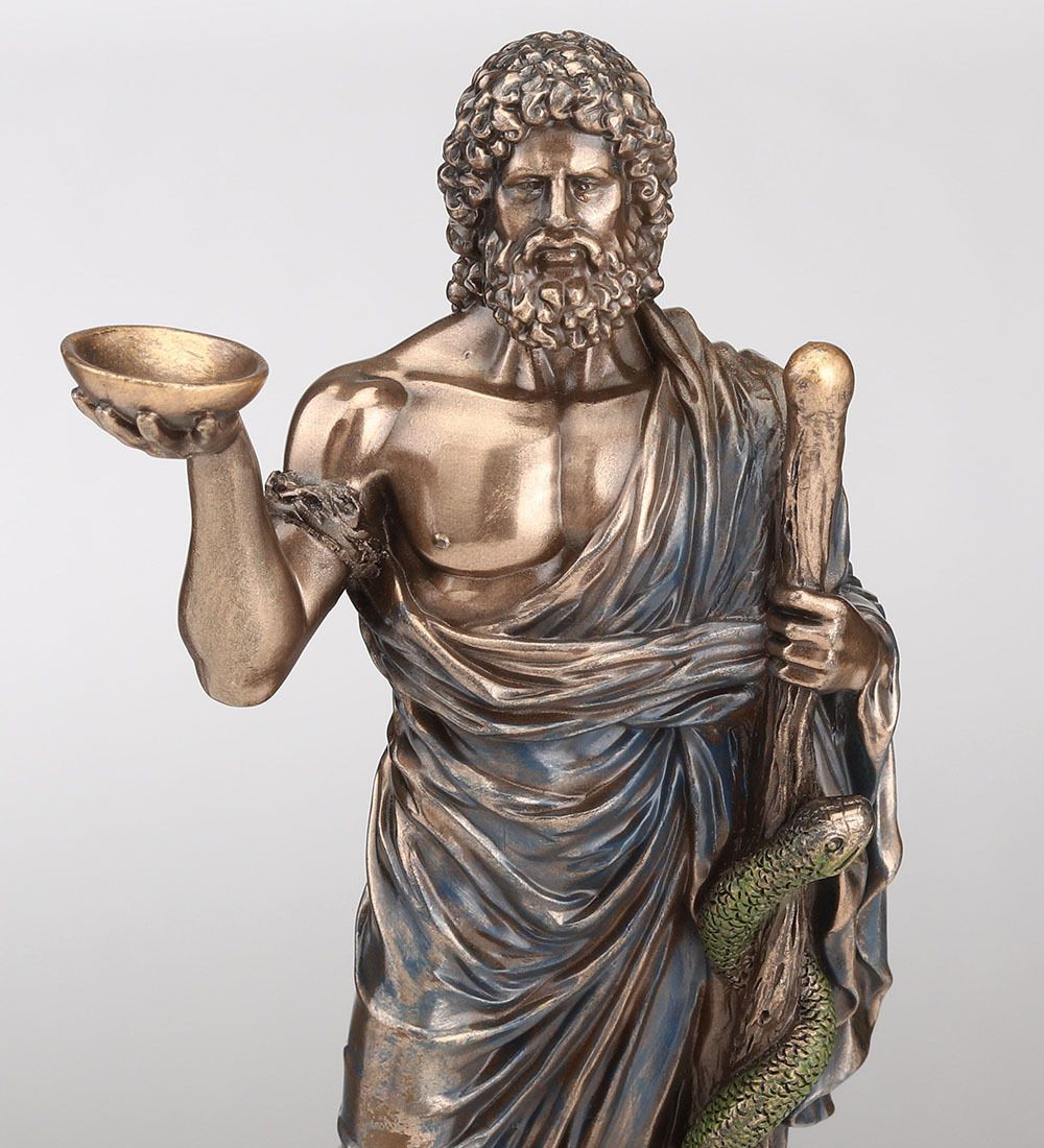 Veronese WS-1320 Статуэтка «Асклепий - бог медицины и врачевания»