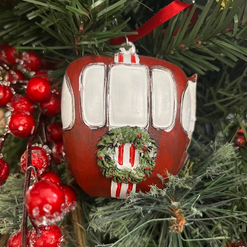 Вагон фуникулёра, новогоднее украшение, 8 см