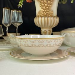 Lenardi 145-345 Набор из 6 салатников 18см. ЖОЗЕФИНА в под.уп.(х6)Костяной фарфор