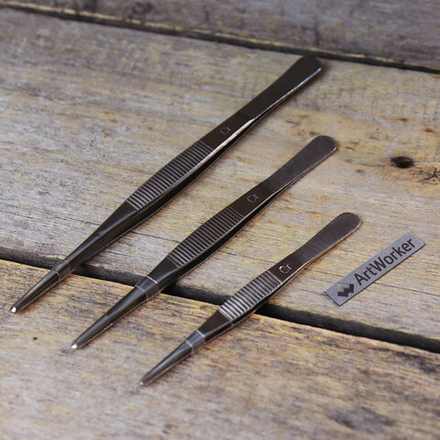 Пинцет для мозаики прямой, Китай