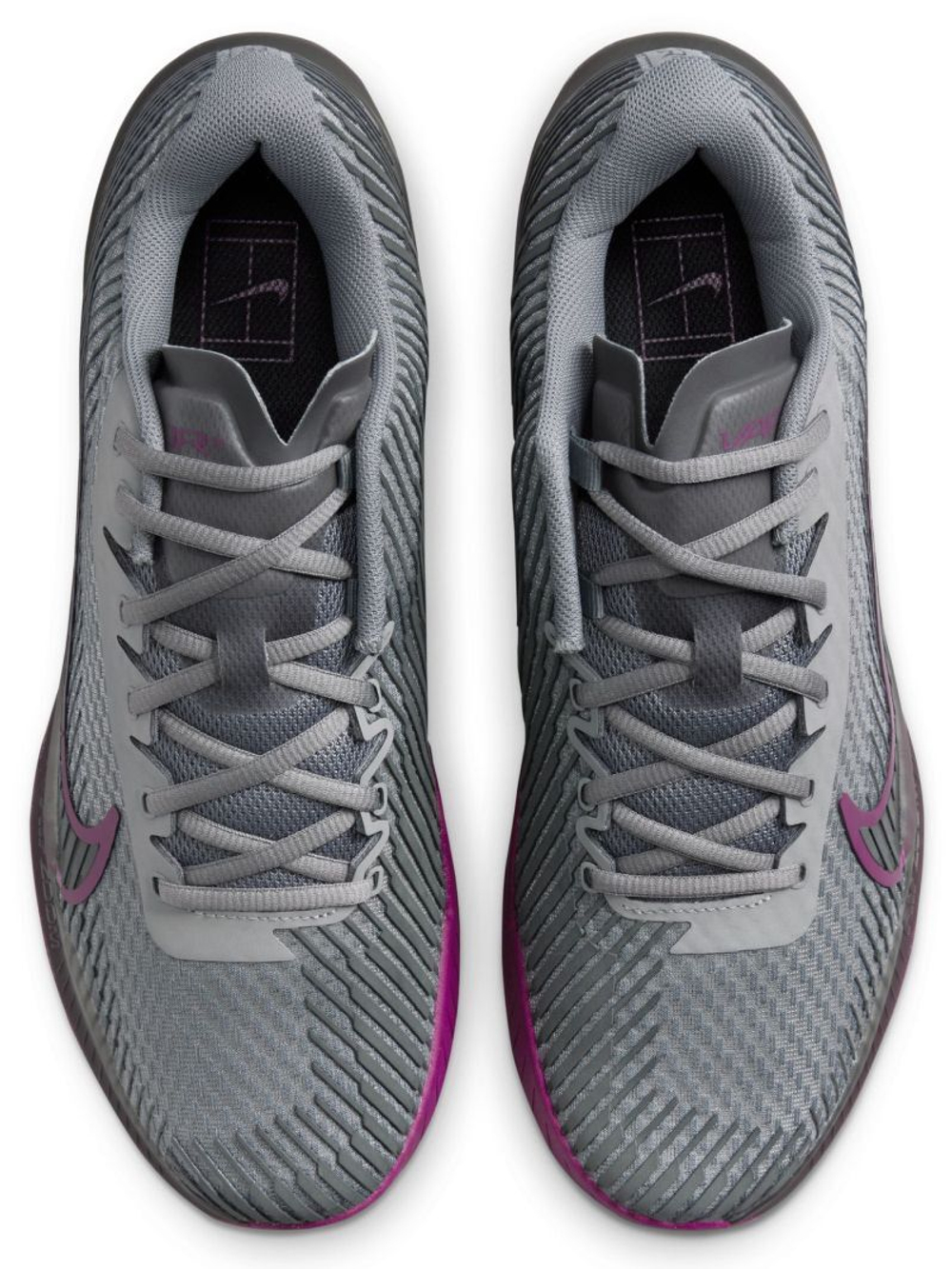 Мужские кроссовки теннисные Nike Zoom Vapor 11 - серый