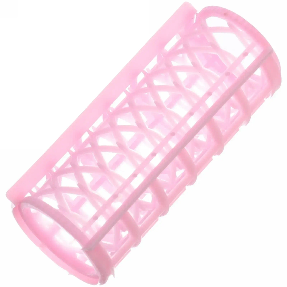 Бигуди пластмассовые с зажимом 4шт «Beauty Room», цвет розовый и мятный, 7*3,8см.