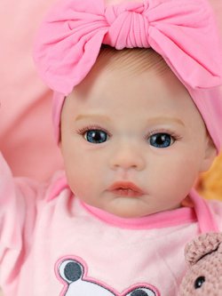 Кукла Реборн мягконабивная LifeReborn 43см (LR-014)