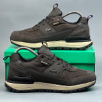 Кроссовки Lacoste GoreTex ТЕРМО #370 (корич.)