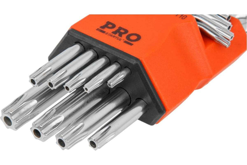Набор коротких ключей STARTUL PRO Torx T10H-T50H 9 предметов PRO-87209