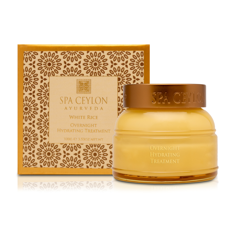 Ночная увлажняющая маска "БЕЛЫЙ РИС" (100гр)