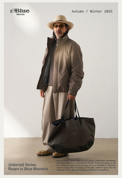 Сумка Nothomme Blue Minimalist Structured Tote Bag Urban Commuter Outdoor Sports Seam Sealing Waterproof Firm Large-Capacity Tote Bag