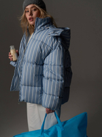 Куртка зимняя голубая