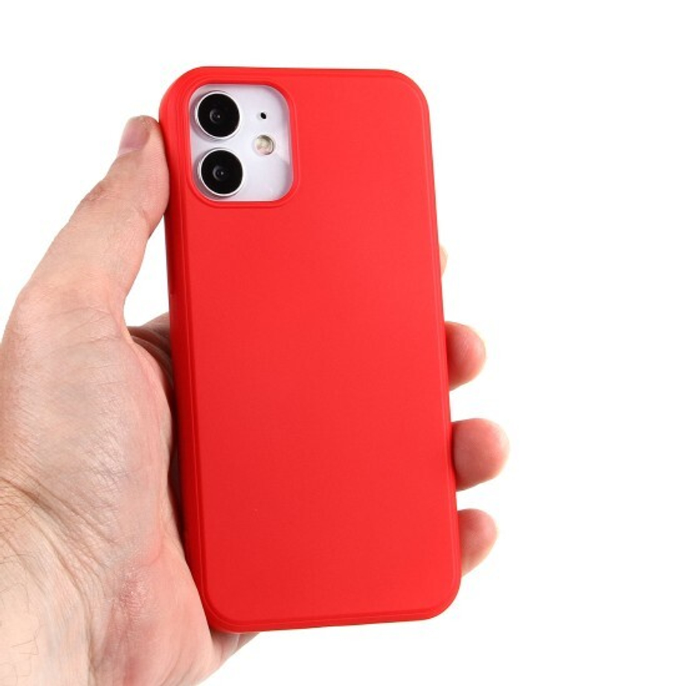 Панель Soft Touch для iPhone 12 Mini, 012065 Красный