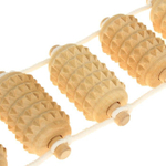 Роликовый зубчатый массажер-лента