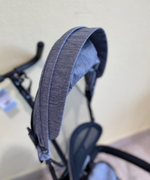 Велосипед 3-х колесный ROCKET с музыкальной панелью серый арт. 5088