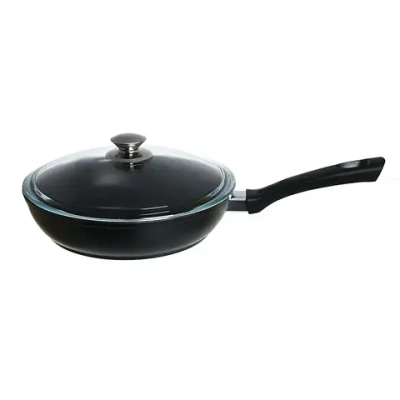 Сковорода 26*6см со стеклянной крышкой «Традиция» с269а