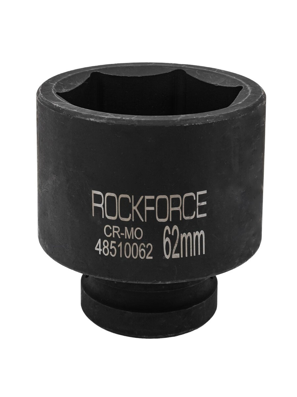 Головка ударная глубокая 1'', 62мм (6гр.) RockForce RF-48510062