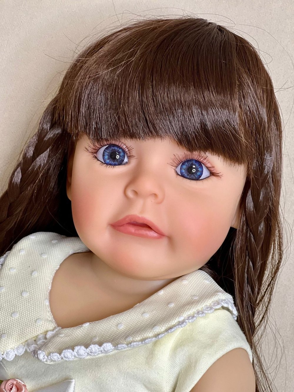 Кукла Реборн виниловая 55см в пакете (FA-038)