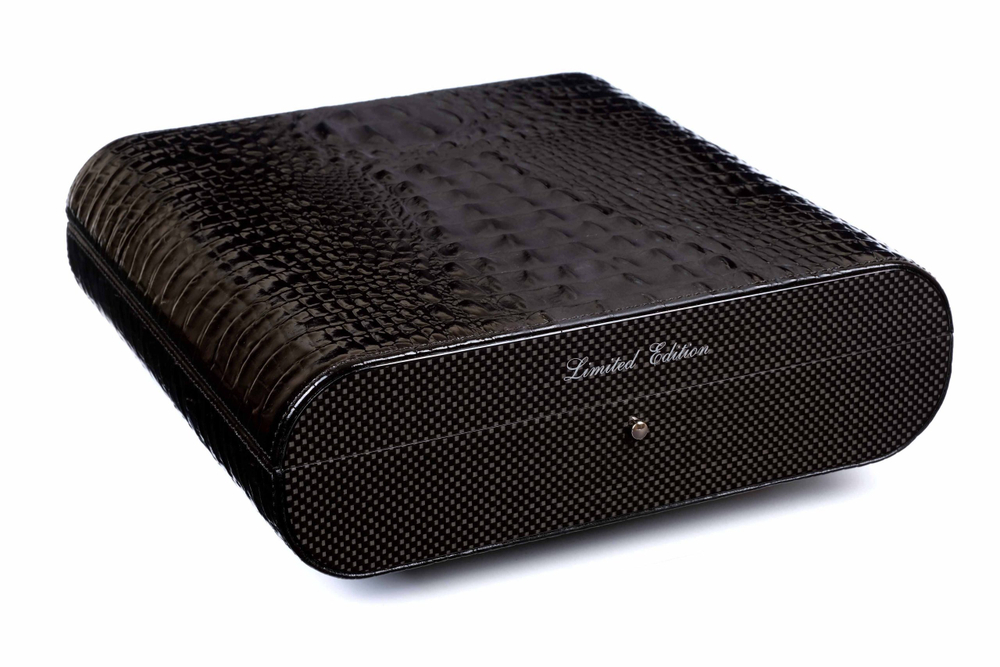 Хьюмидор Gentili Croco Black на 20 сигар Limited Edition