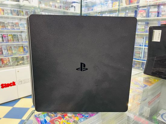 Sony Playstation 4 Slim 500Gb CUH-2108A, Без коробки, S/N: 02274524541505037 (PS4, Б/У)