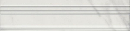 Бордюр Багет Алькала белый (BLB038)