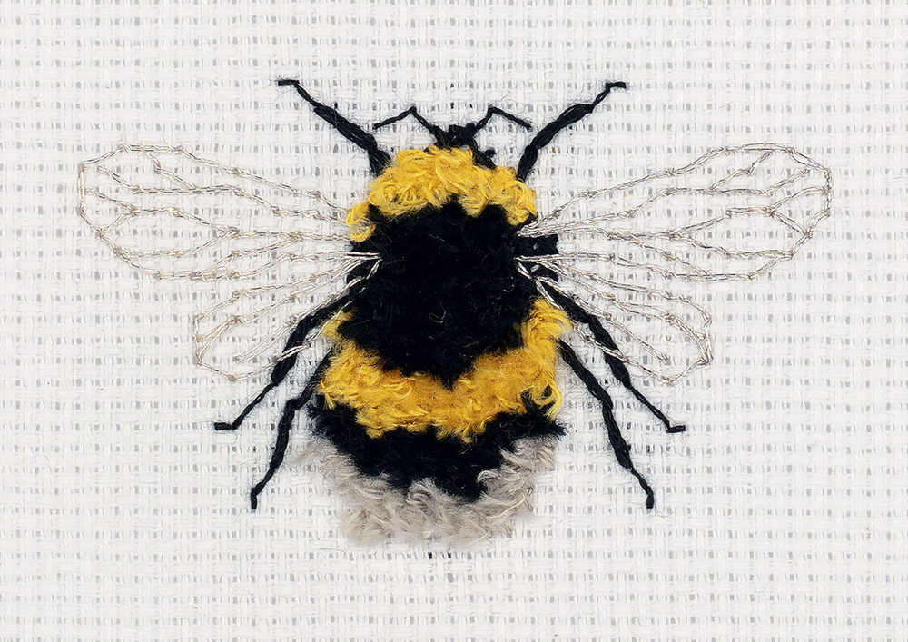 "Klart" набор для вышивания 8-471 "Шмель" 9 х 6.5 см