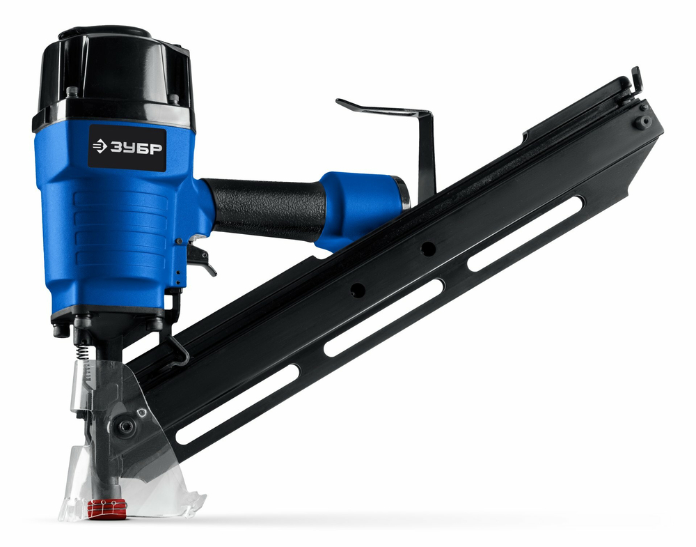 ЗУБР SN34-90, пневматический нейлер для реечных гвоздей ЗУБР SN34/D34 (50-90 мм) ПРОФЕССИОНАЛ (31924)