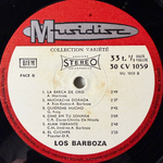Los Barboza ‎– Rythmes Et Melodies Du Paraguay (Франция) Т