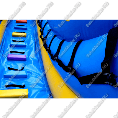 Надувной батут-горка "Подарок" 8*4*6 м