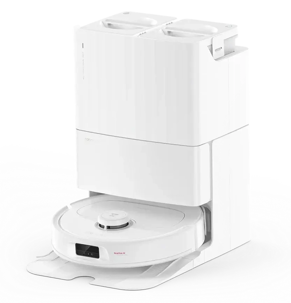 Робот-пылесос Roborock Q Revo MaxV White (RU), со станцией самоочистки