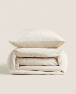 ZARA HOME ДЕТСКИЙ ПОДОДЕЯЛЬНИК "ЗВЕЗДЫ"