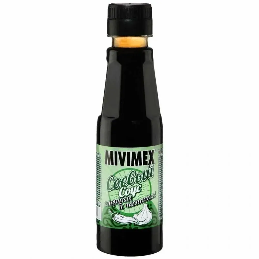 Соус соевый с перцем и чесноком, MIVIMEX, 200г