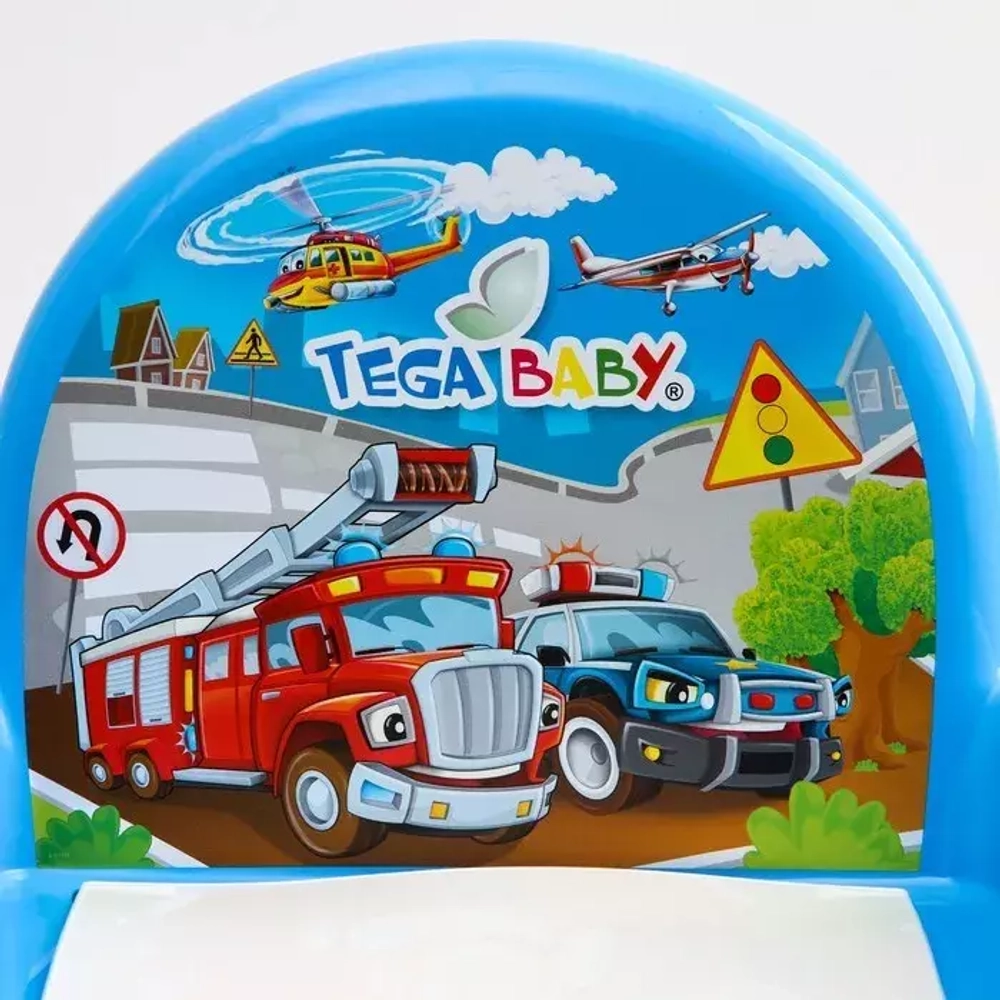 Горшок-стульчик Машинки Blue-Голубой