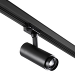 359031 PORT NT23 266 черный Трехфазный трековый светильник с переключателем цветовой температуры и мощности IP20 LED 3000К\4000К\6000К 5W/9W/13W 220V